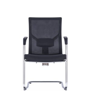 Sledged Wedged Office Mesh Chair