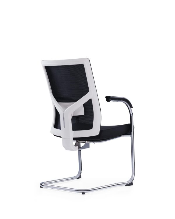 Sledged Wedged Office Mesh Chair