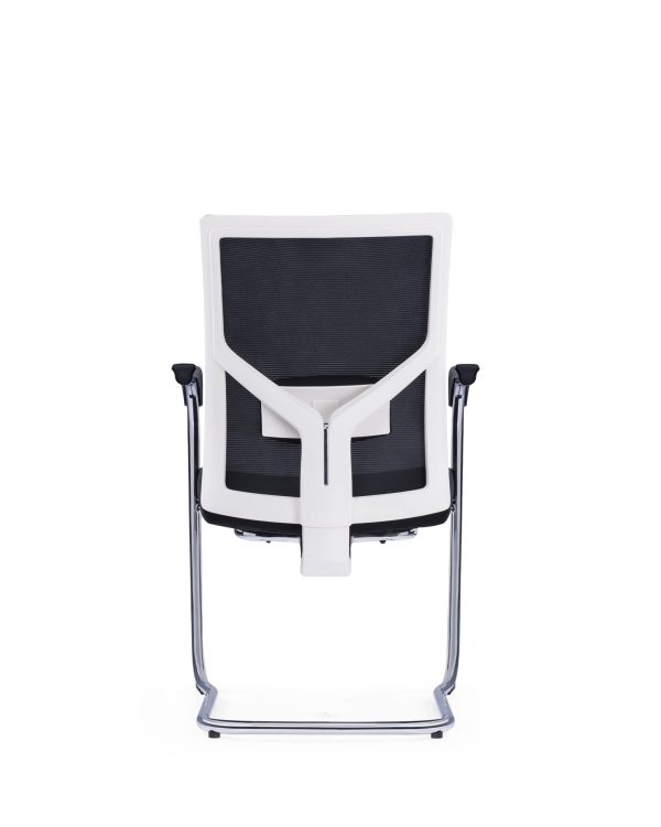 Sledged Wedged Office Mesh Chair