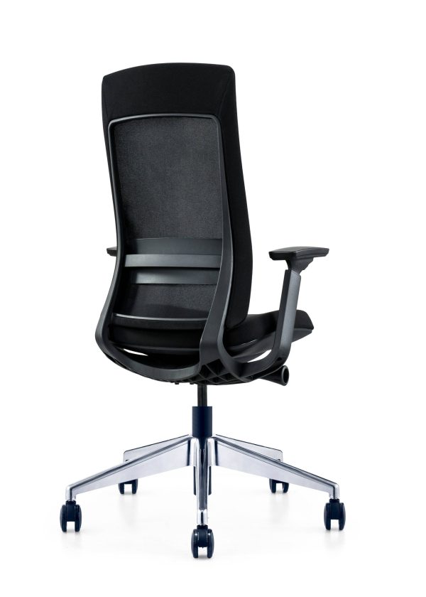 Medium Back Mesh Chair - EVL-002B