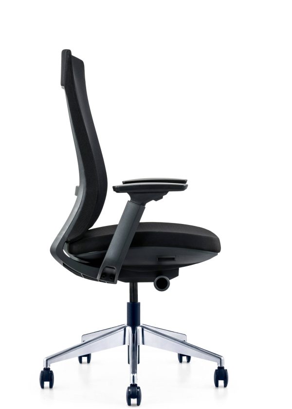 Medium Back Mesh Chair - EVL-002B