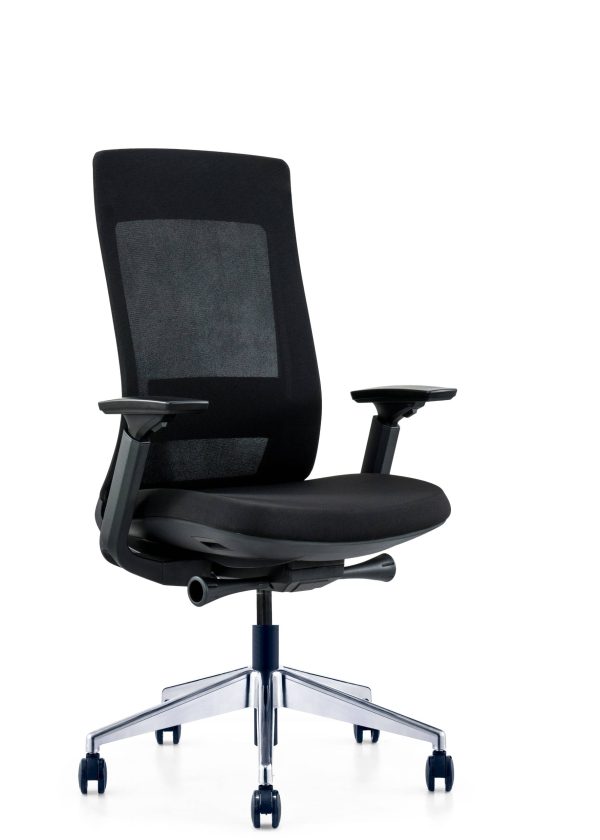 Medium Back Mesh Chair - EVL-002B